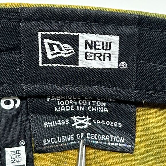 Cleveland Cavaliers Hat Baseball Cap NBA Basketball New Era Strapback Green - Picture 8 of 10